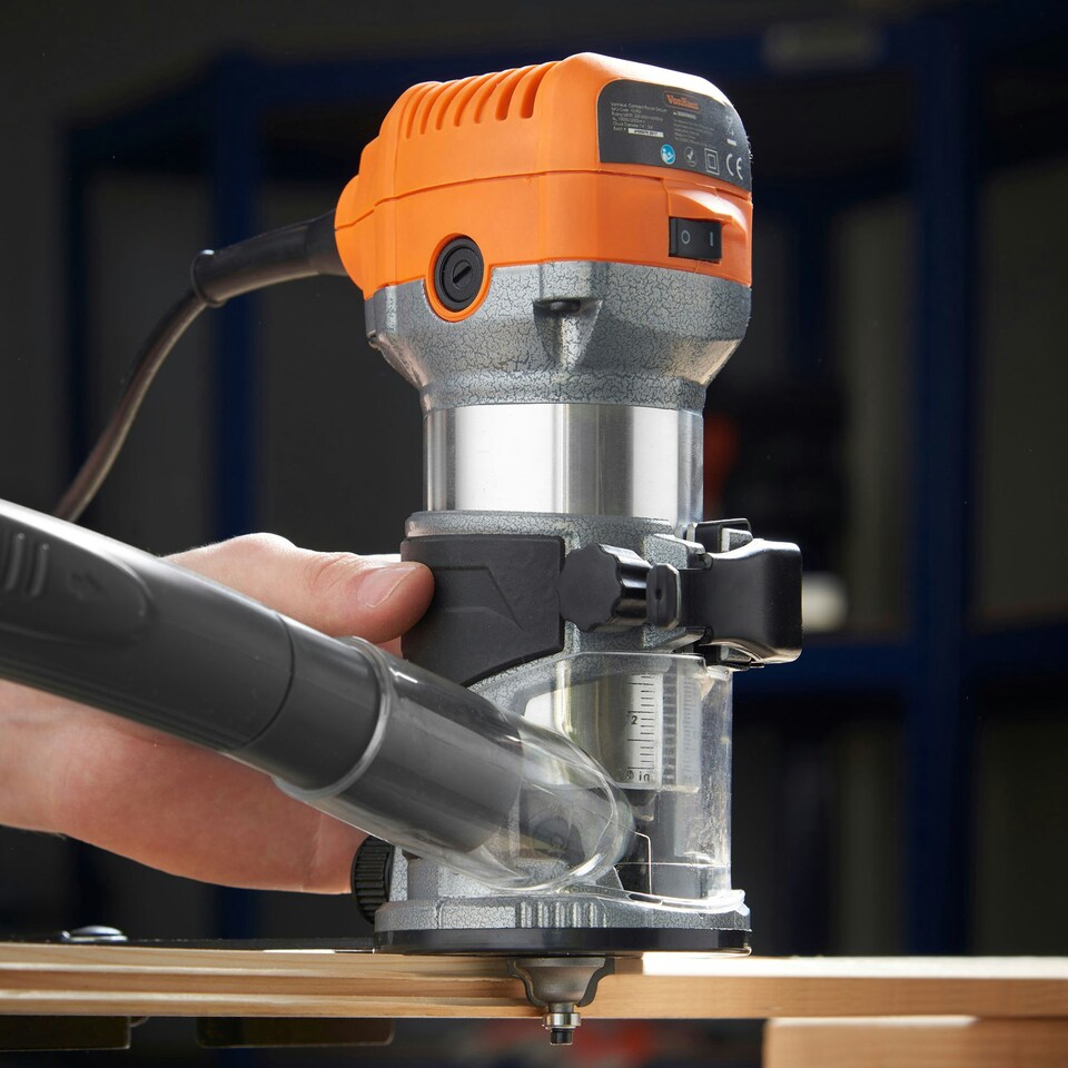 image 1 of VonHaus Compact Palm Router Saw 710w with 6 Speed Settings