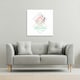image 2 of Geometric Overlays (Canvas Print) 77 x 77 x 4cm