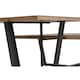 image 4 of Centre Table Home ESPRIT Black Natural Metal Fir wood 118 x 78 x 45 cm N/A