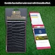 image 5 of Premium Croc Golf Scorecard Holder - Black / Pink