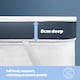 image 3 of Silentnight Wellbeing Collection Cool Touch Mattress Topper, 8 cm Thick, Memory Foam, Double