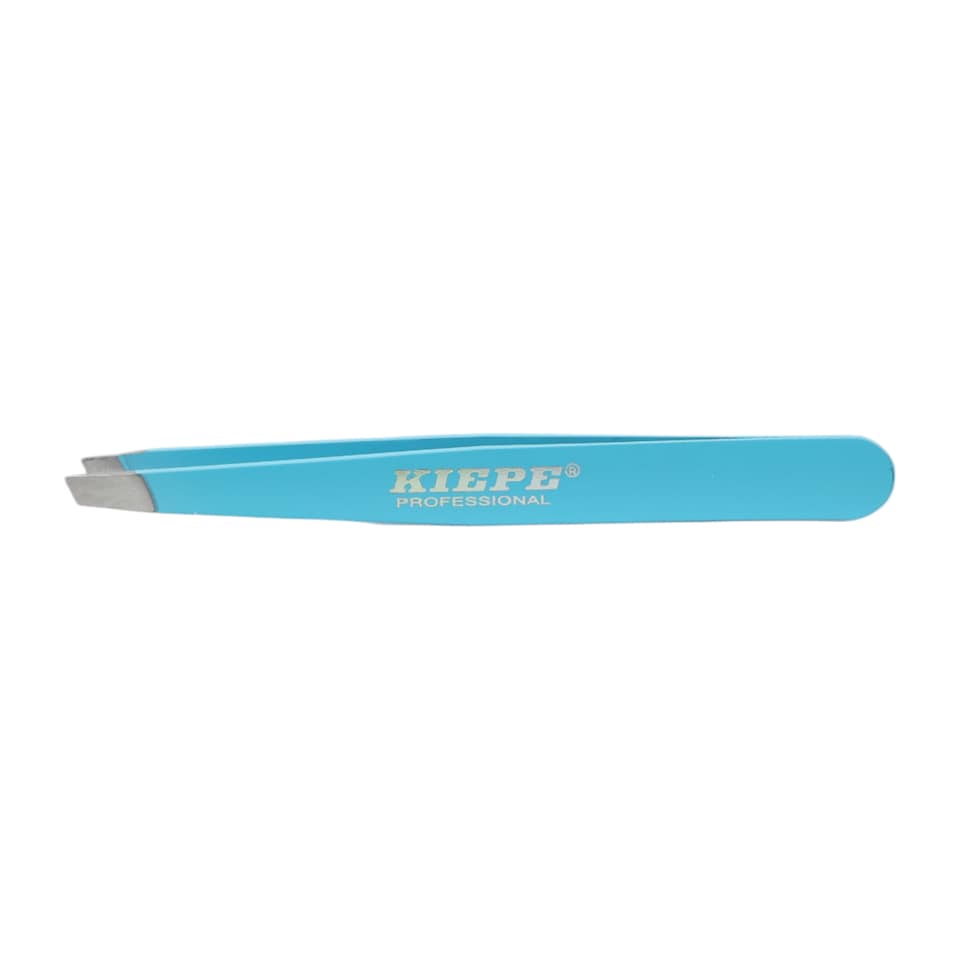 image 1 of Kiepe - Tweezer Oblique Tip Sea Blue 10cm