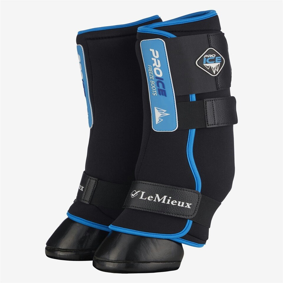 image 1 of LeMieux ProIce Freeze Boots Black | Large