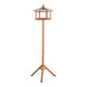 image 1 of PawHut Bird Table Wooden Feeding Station with Stand for Garden Wooden 153cm