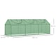 image 5 of Outsunny Mini Greenhouse Small Plant Grow House w/ 3 Windows