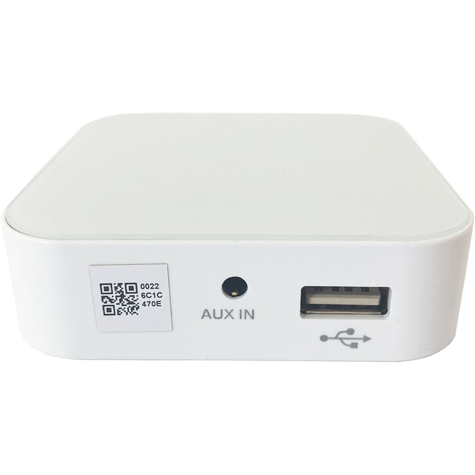 image 1 of 80W Mini WiFi Stereo Amplifier & 4x 70W Black Wall Mounted Speaker Audio System