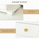 image 5 of HOMCOM 4-Tier Large Jewellery Box with Mirror and 2 Drawers, White