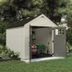 image 3 of Suncast Tremont Shed 8x10 Cream