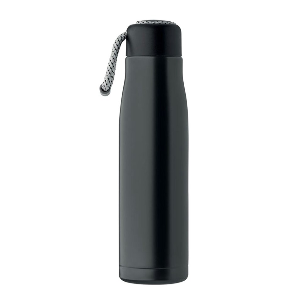 image 1 of MidOcean Cordle Double Wall 500ml Water Bottle - Black - One Size Black | One Size