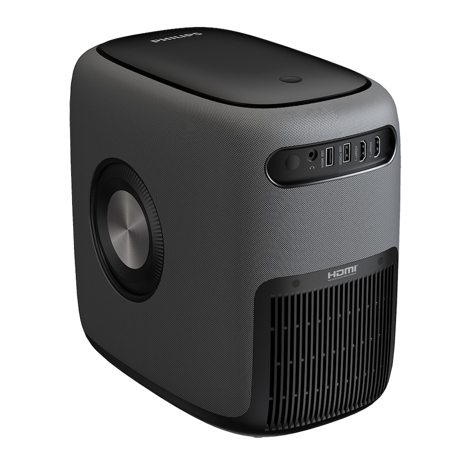 image 1 of Philips Neopix 950 Projector Grey- 2 LCD, 150", 1080p, 12-Watts stereo, HDMI