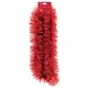 image 1 of 2m Red Christmas Holographic Luxury Tinsel