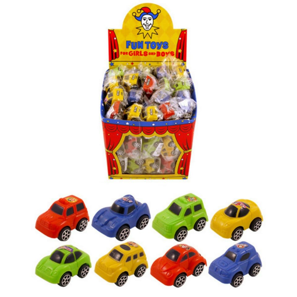 Henbrandt Cars - Assorted Colours - Red/Blue/Green/Yellow - One Size