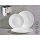 image 3 of Dinnerware Set Vivalto F-LXP95-75-F-LSP85 White Opaline glass (2 Units) N/A