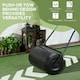 image 4 of DURHAND Garden Lawn Roller 38L Steel Push Grass Mower Water Sand Filled