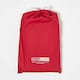 image 5 of Homescapes Red Cotton Cot Bed Duvet Cover Set - 200 Thread Count | Red | One Size