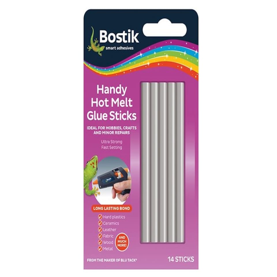 Bostik - Handy Hot Melt Glue Sticks (Pack 14)
