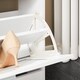 image 8 of SoBuy Narrow 2 Flip-Door Shoe Cabinet, White, 23.6x9.8x31.5 inches, 12.22 kg - FSR137-W
