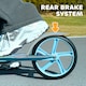 image 5 of AIYAPLAY Kids Scooter, Foldable Kick Scooter w/ Adjustable Handlebar, Blue Blue