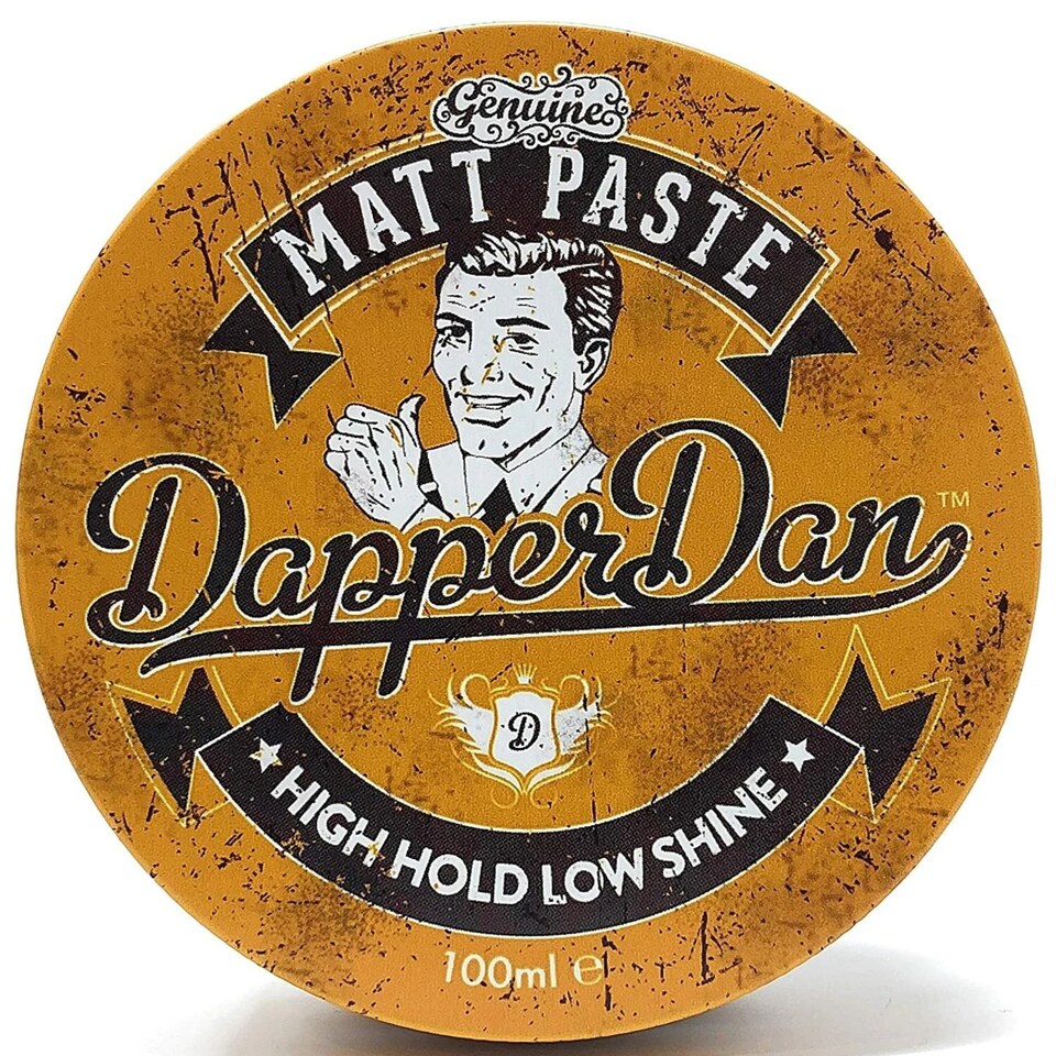 image 1 of Dapper Dan Matt Paste 100ml DUO PACK | Black