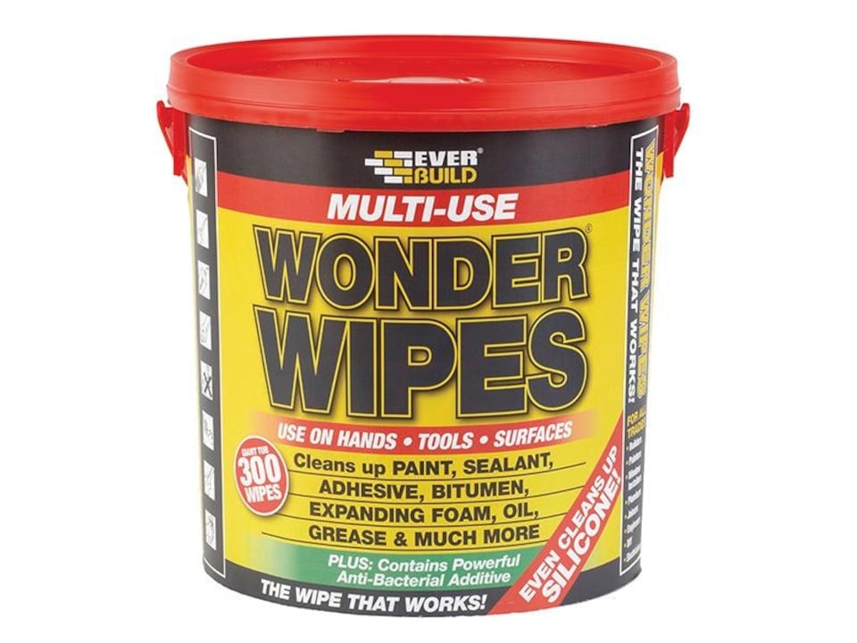 Everbuild Giant Wonder Wipes Tub Of 300