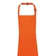 image 2 of Premier Childrens/Kids Premier Plain Apron - Orange - 7-10 Years