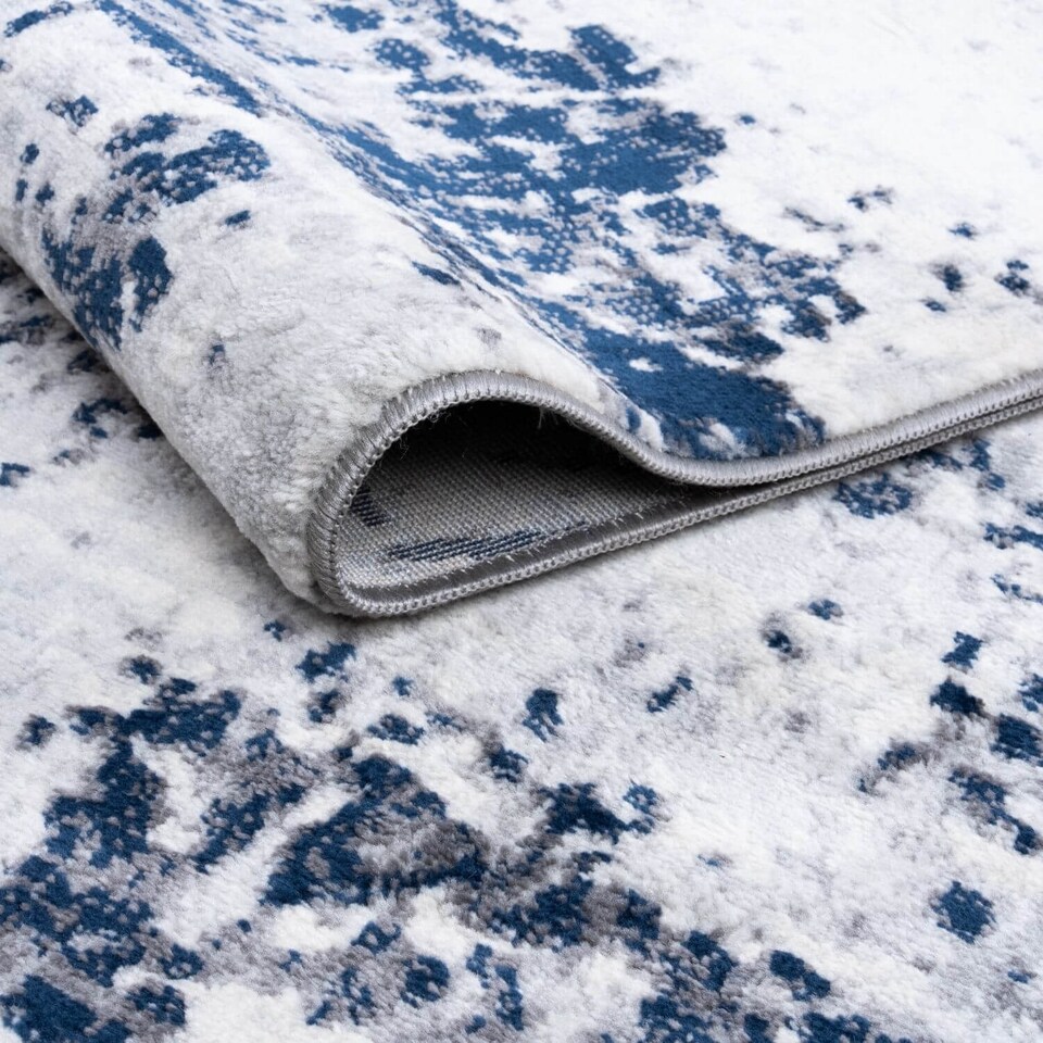 The Rugs Elaris Stain Resistant Abstract Distressed Living Room Floor ...