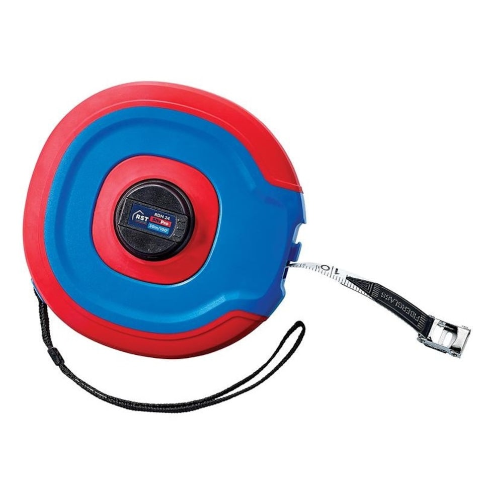 R.s.t. Sitepro Fibreglass Tape - Multi Colour - 30m/100ft