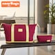 image 2 of Stylish Duffel Bag & Toiletry Bag, Perfect Gym, Travel & Everyday Carry - Purple