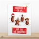 image 2 of Chocolate Is For Life... Not Just For Christmas! - Funny Christmas Card