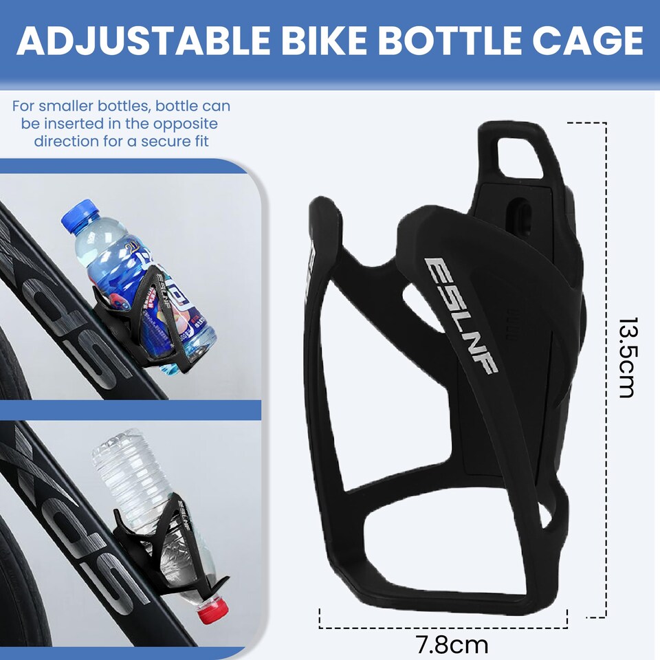 image 1 of AirTag Bike Bottle Holder with Hidden Apple AirTag Holder (No P09 Tracker)