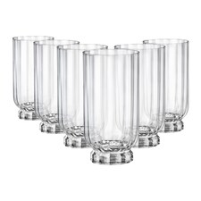Bormioli Rocco Florian Highball Glasses - 430ml - Clear - Pack of 6