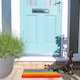 image 5 of Nicola Spring Coir Door Mat - 60 x 40cm - Rainbow