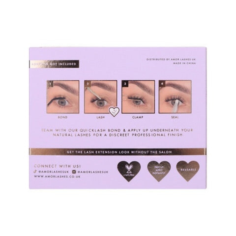 image 1 of House Of Amor - Eyelash Extensions - The Glam Collection - Pre Mapped Multipack -