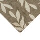 image 2 of JVL Mega Doormat - 50x75cm, Leaves