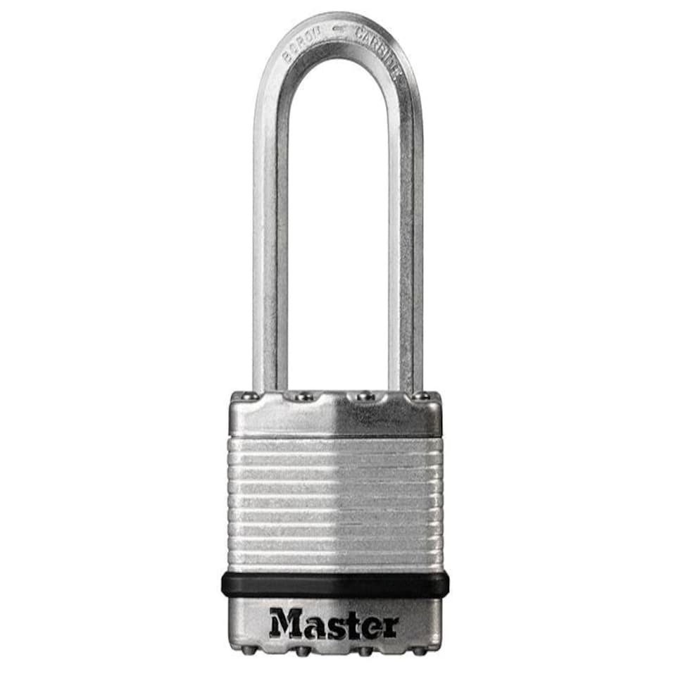 Master Lock Excell Laminated Steel 50Mm Padlock - 51Mm Shackle