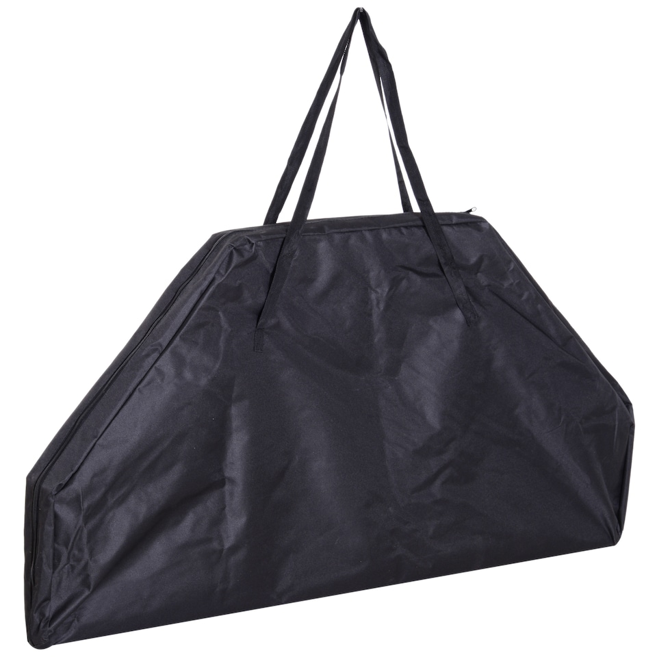 image 1 of HOMCOM 1.2m/48 Inches Foldable Poker Table Top 8 Players Blackjack Tables Chip Trays