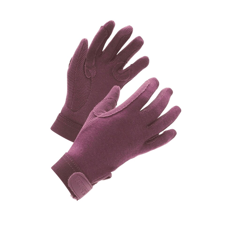 image 1 of Shires Unisex Adult Newbury Gloves - Purple - S Purple | S