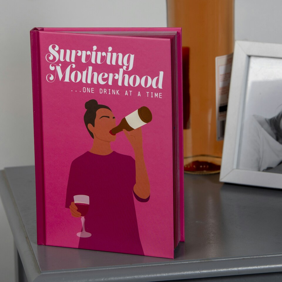 image 1 of Surviving Motherhood One Glass Of Wine At a Time