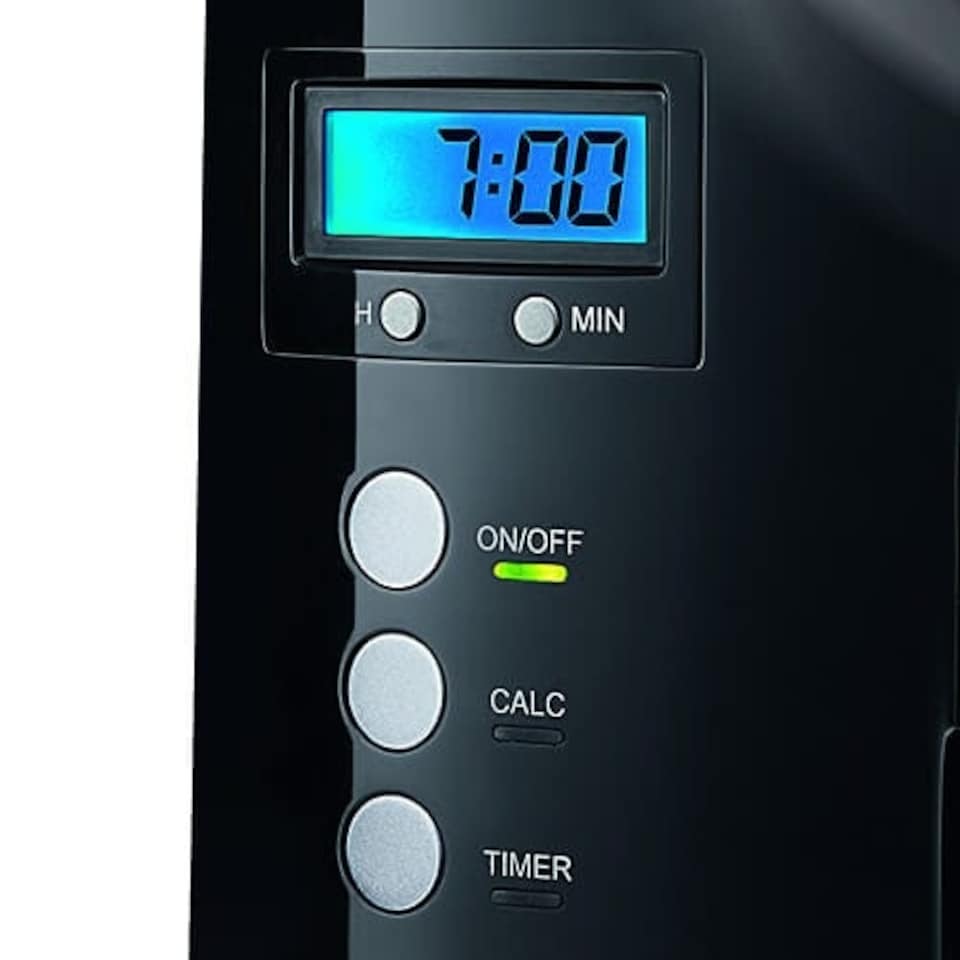 image 1 of Melitta Optima Timer Black Filter Coffee Machine