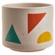 image 1 of Interiors by Premier Large Ceramic Planter, Handcrafted Ceramic Planter for Home Decor, Stoneware planter for Living Room Multi
