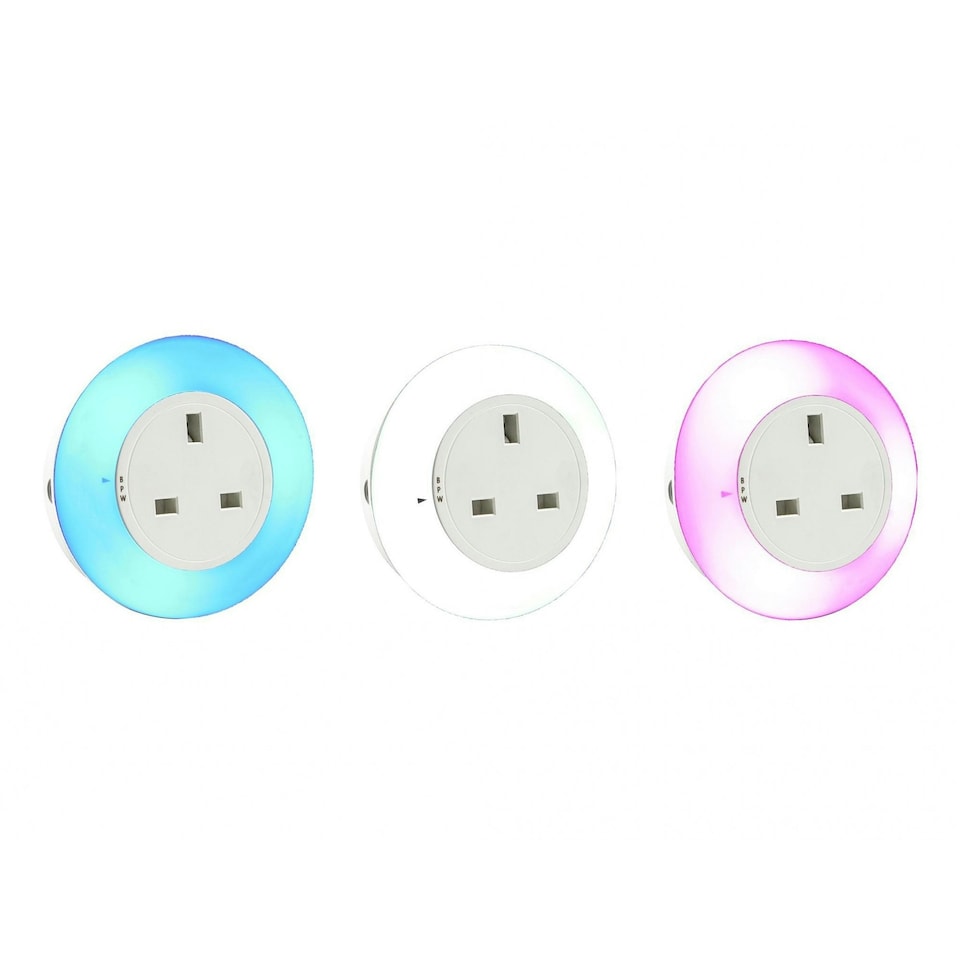 image 1 of Uni-com Plug-through Colour Change Night Light - Multi Colour - One Size
