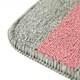 image 6 of Jersey 2 Pcs Non-Slip Bath Set Pink