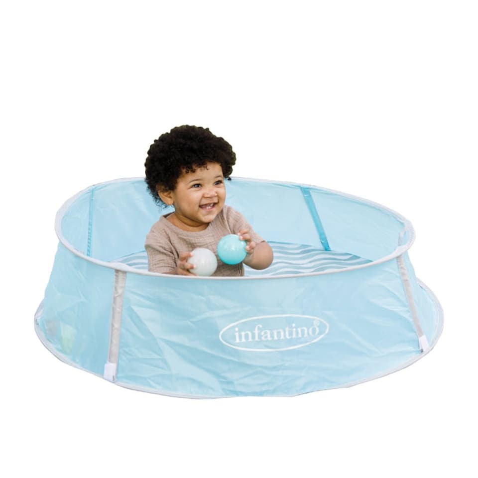 image 1 of Infantino Ball Pit With UV Protection Canopy And Mosquito Net