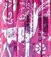 image 8 of Christmas Reindeer Tinsel Curtain 2M x 1M Pink