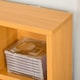 image 6 of HOMCOM DVD CD Media Storage Rack, Video Display Unit, 89 x 130.5 cm, Beech