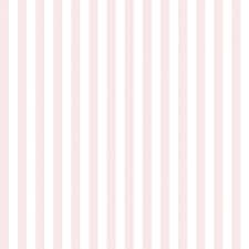Classic Stripe Wallpaper in Pastel Pink | Pink | Pastel Pink | 50cm x 10m