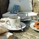 image 7 of Argon Tableware 24 Piece Classic White Teacup & Saucer Set - 200ml
