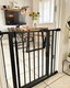 image 9 of Bettacare Auto Close Stair Gate, 118.2cm - 125.2cm, Matt Black, Pressure Fit Safety Gate, Baby Gate, Safety Barrier for Doors Hallways and Spaces, Easy Installation