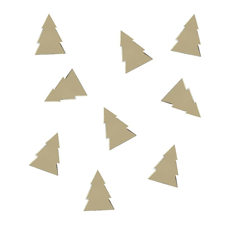 image 1 of Gold Christmas Tree Table Scatter 10g
