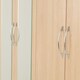 image 4 of Nevada 6 Door 2 Drawer Mirrored Wardrobe Brown | Sonoma Oak